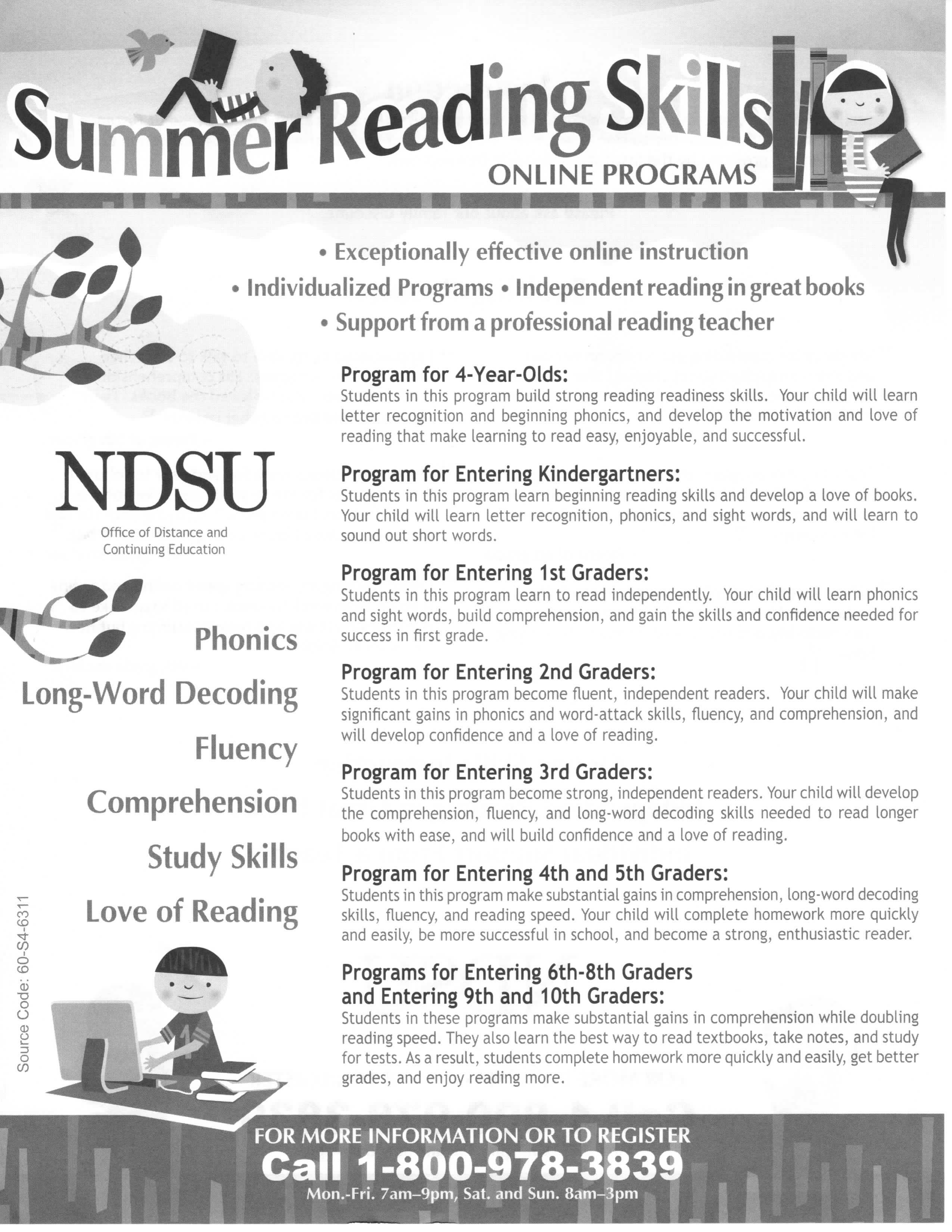 Edmore Public School Summer Reading Skills
